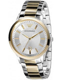  Shop Authentic Emporio Armani Renato Silver Dial Two Tone Steel Strap Watch For Men - AR2449 - Luxxuri