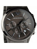  Shop Authentic Emporio Armani Classic Chronograph Grey Dial Grey Steel Strap Watch For Men - AR2454 - Luxxuri