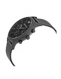  Shop Authentic Emporio Armani Renato Chronograph Black Dial Black Mesh Bracelet Watch For Men - AR2498 - Luxxuri