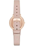  Shop Authentic Emporio Armani Kappa White Mother of Pearl Dial Pink Leather Strap Watch For Women - AR2512 - Luxxuri
