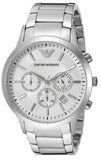  Shop Authentic Emporio Armani Sportivo Chronograph Silver Dial Silver Steel Strap Watch For Men - AR5963 - Luxxuri