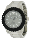  Shop Authentic Emporio Armani Bracelet Collection Black Dial Silver Steel Strap Watch For Men - AR5970 - Luxxuri