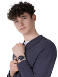  Shop Authentic Emporio Armani Aviator Multifunction Blue Dial Silver Mesh Bracelet Watch For Men - AR60024 - Luxxuri