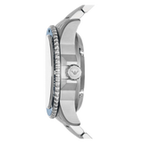  Shop Authentic Emporio Armani Meccanico Automatic Blue Dial Silver Steel Strap Watch For Men - AR60059 - Luxxuri