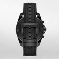 Shop Authentic Emporio Armani Sigma Chronograph Black Dial Black Leather Strap Watch For Men - AR6131 - Luxxuri