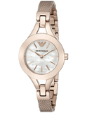 Shop Authentic Emporio Armani Chiara Analog White Dial Rose Gold Steel Strap Watch For Women - AR7329 - Luxxuri