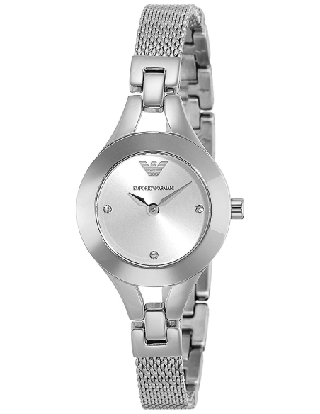  Shop Authentic Emporio Armani Quartz Silver Dial Silver Steel Strap Watch For Women - AR7361 - Luxxuri