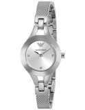  Shop Authentic Emporio Armani Quartz Silver Dial Silver Steel Strap Watch For Women - AR7361 - Luxxuri