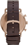 Shop Authentic Emporio Armani Aviator Quartz Black Dial Brown Leather Strap Watch For Men - AR11337 - Luxxuri