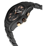  Shop Authentic Emporio Armani Chronograph Black Ceramic Stainless Steel Dial Watch For Women - AR1411 - Luxxuri