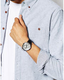  Shop Authentic Emporio Armani Classic Chronograph Silver Dial Black Leather Strap Watch For Men - AR2432 - Luxxuri