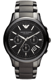  Shop Authentic Emporio Armani Ceramica Chronograph  Black Dial Black Strap Watch For Men - AR1452 - Luxxuri