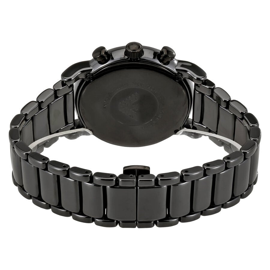 Emporio Armani Luigi Chronograph Black Dial Black Stainless Steel Watch For Men - AR1507