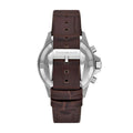  Shop Authentic Emporio Armani Diver Chronograph Brown Dial Brown Leather Strap Watch For Men - AR11486 - Luxxuri