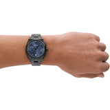  Shop Authentic Emporio Armani Analog Chronograph Blue Dial Silver Steel Strap Watch For Men - AR11561 - Luxxuri