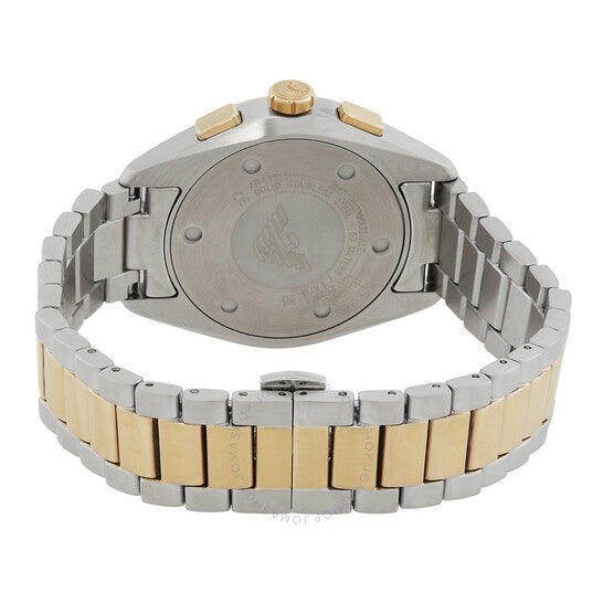  Shop Authentic Emporio Armani Claudio Chronograph Green Dial Two Tone Steel Strap Watch For Women - AR11511 - Luxxuri