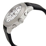  Shop Authentic Emporio Armani Sportivo Chronograph Silver Dial Black Leather Strap Watch For Men - AR6054 - Luxxuri