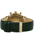  Shop Authentic Emporio Armani Chronograph Champagne Dial Green Leather Strap Watch For Men - AR1722 - Luxxuri