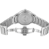  Shop Authentic Emporio Armani Luigi Quartz Black Dial Silver Steel Strap Watch For Men - AR2499 - Luxxuri
