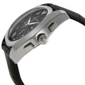  Shop Authentic Emporio Armani Valente Chronograph Black Dial Black Leather Strap Watch For Men - AR1633 - Luxxuri