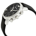  Shop Authentic Emporio Armani Classic Chronograph Black Dial Black Leather Strap Watch For Men - AR1733 - Luxxuri