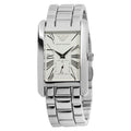  Shop Authentic Emporio Armani Classic White Dial Silver Steel Strap Watch For Men - AR0145 - Luxxuri