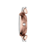  Shop Authentic Emporio Armani Mother of Pearl Dial Two Tone Steel Strap Watch For Women - AR1689 - Luxxuri
