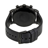  Shop Authentic Emporio Armani Dress Chronograph Black Dial Black Leather Strap Watch For Men - AR1918 - Luxxuri