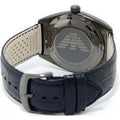  Shop Authentic Emporio Armani Franco Black Dial Black Leather Strap Watch For Men - AR0368 - Luxxuri