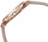  Shop Authentic Emporio Armani Gianni T Bar Gunmetal Dial Beige Leather Strap Watch For Women - AR1681 - Luxxuri