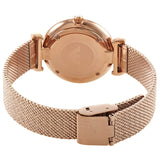  Shop Authentic Emporio Armani Gianni T Bar Mother of Pearl Dial Rose Gold Mesh Bracelet Watch For Women - AR11320 - Luxxuri