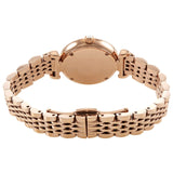 Shop Authentic Emporio Armani Gianni T-Bar Mother of Pearl Dial Rose Gold Steel Strap Watch For Women - AR11316 - Luxxuri