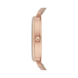  Shop Authentic Emporio Armani Kappa Rose Gold & White Dial Beige Nude Leather Strap Watch For Women - AR2510 - Luxxuri