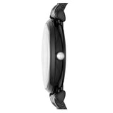  Shop Authentic Emporio Armani Gianni T-Bar Quartz Black Mother of Pearl Dial Black Steel Strap Watch For Women - AR11268 - Luxxuri