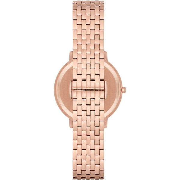  Shop Authentic Emporio Armani Kappa Analog Mother of Pearl Dial Rose Gold Steel Strap Watch For Women - AR11006 - Luxxuri