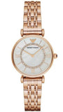  Shop Authentic Emporio Armani T-Bar Gianni Crystal Pave Dial Rose Gold Steel Strap Watch For Women - AR11244 - Luxxuri