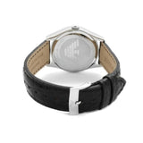  Shop Authentic Emporio Armani Velente Black Dial Black Leather Strap Watch For Women - AR0644 - Luxxuri