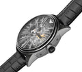  Shop Authentic Emporio Armani Meccanico Automatic Black Dial Leather Strap Watch For Men - AR4629 - Luxxuri
