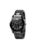  Shop Authentic Emporio Armani Valente Chronograph Black Dial Black Ceramic Strap Watch For Men - AR1400 - Luxxuri