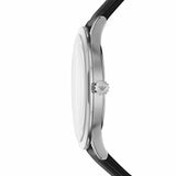  Shop Authentic Emporio Armani Giovanni Analog Black Dial Black Leather Strap Watch For Men - AR11210 - Luxxuri