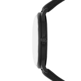  Shop Authentic Emporio Armani Minimalist Analog Black Dial Black Leather Strap Watch For Men - AR11573 - Luxxuri