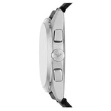  Shop Authentic Emporio Armani Claudio Chronograph Black Dial Black Leather Strap Watch For Men - AR11542 - Luxxuri
