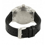  Shop Authentic Emporio Armani Sportivo Chronograph Silver Dial Black Leather Strap Watch For Men - AR6054 - Luxxuri