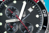  Shop Authentic Emporio Armani Chronograph Black Dial Silver Stainless Steel Watch For Men - AR5855 - Luxxuri