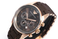  Shop Authentic Emporio Armani Sport Chronograph Brown Dial Brown Stainless Steel Watch For Men - AR5890 - Luxxuri