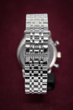  Shop Authentic Emporio Armani Chronograph Black Dial Silver Steel Strap Watch For Men - AR0389 - Luxxuri