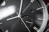  Shop Authentic Emporio Armani Chronograph Black Dial Silver Steel Strap Watch For Men - AR0389 - Luxxuri