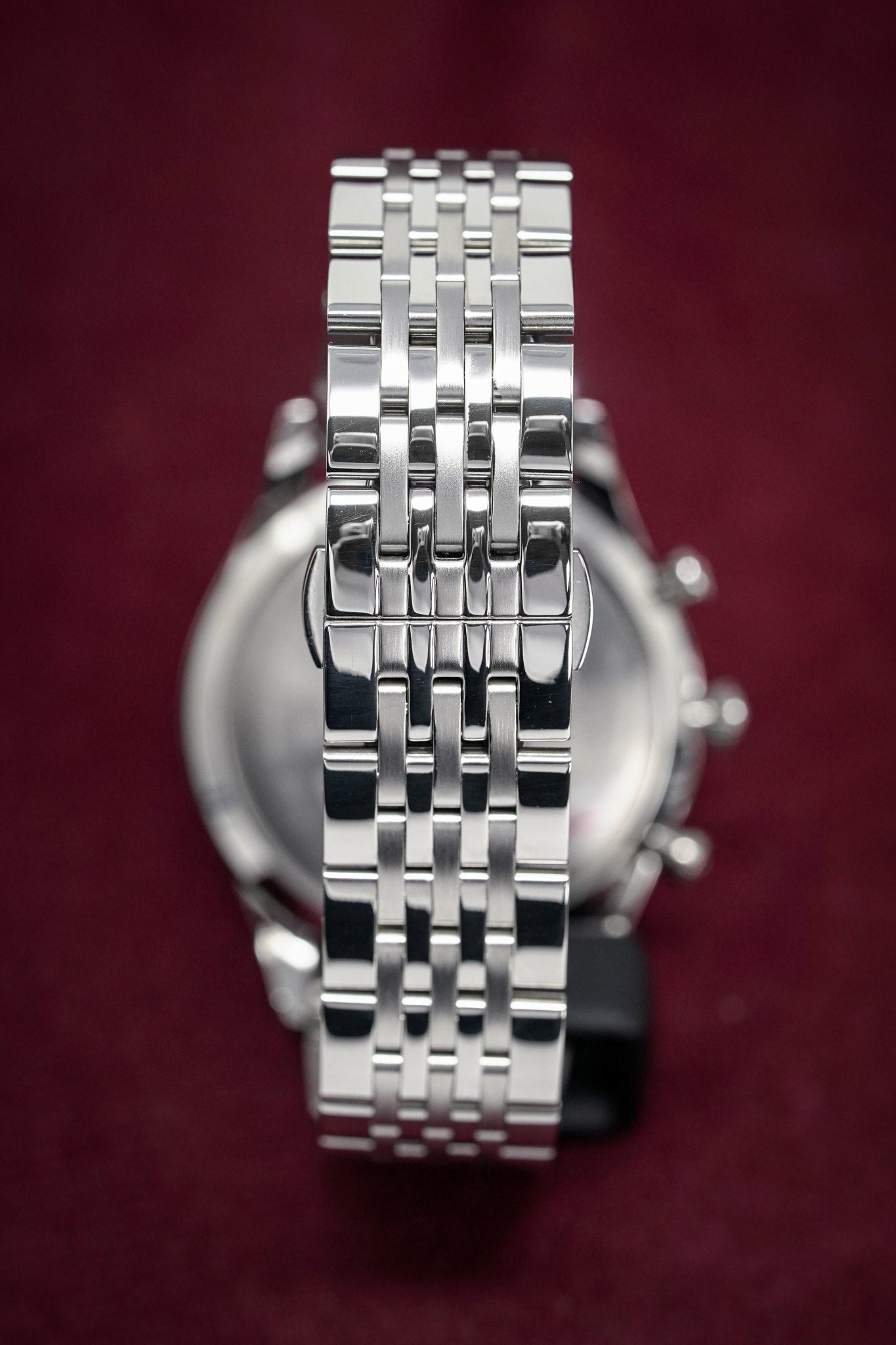  Shop Authentic Emporio Armani Chronograph Blue Dial Silver Steel Strap Watch For Men - AR1942 - Luxxuri