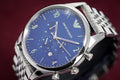  Shop Authentic Emporio Armani Chronograph Blue Dial Silver Steel Strap Watch For Men - AR1942 - Luxxuri