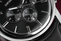  Shop Authentic Emporio Armani Classic Chronograph Black Dial Black Leather Strap Watch For Men - AR0431 - Luxxuri